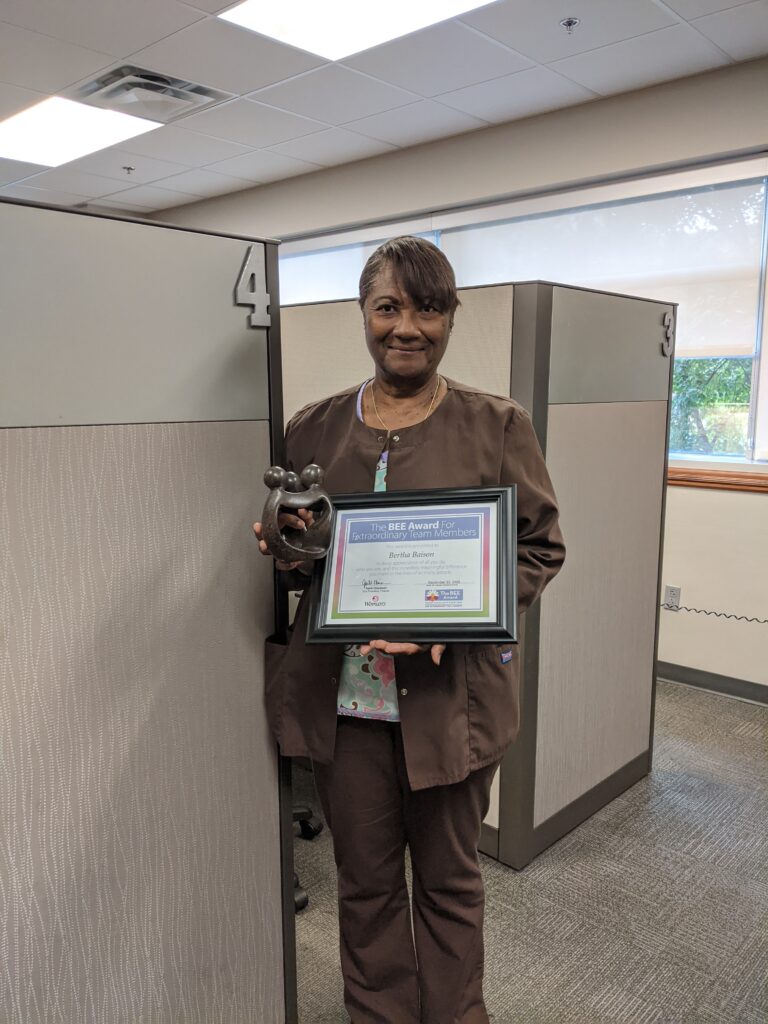 BEE Award Winner: Bertha Baison, Call Center Operator