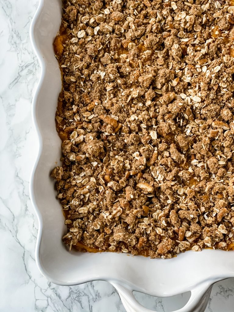 Healthy Sweet Potato Casserole