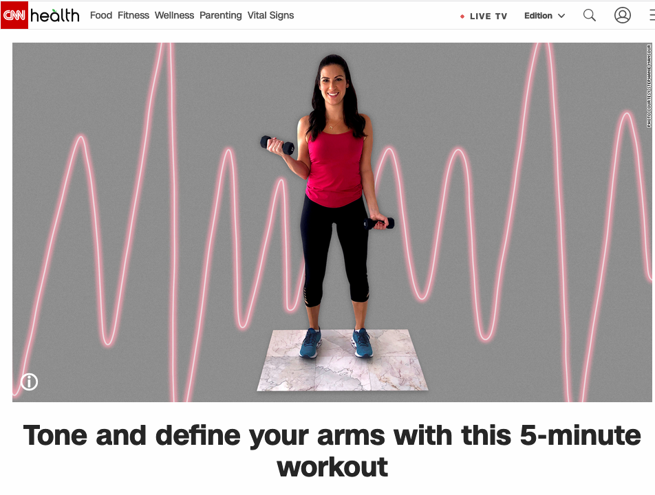 CNN: 5-Minute Arm Workout
