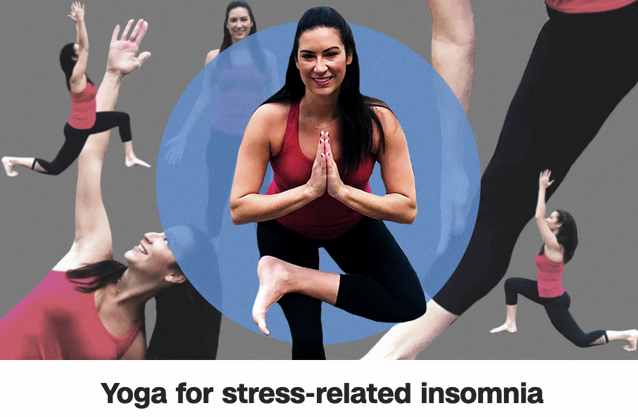 CNN: Yoga for Stress-Related Insomnia