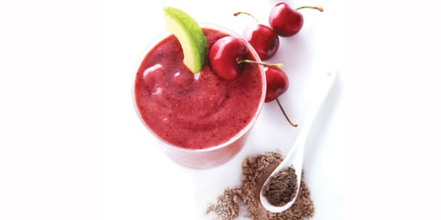 Cherry Avocado Postworkout Shake