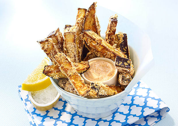 Oven-Baked Eggplant Fries Recipe