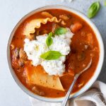 Vegetarian Lasagna Soup