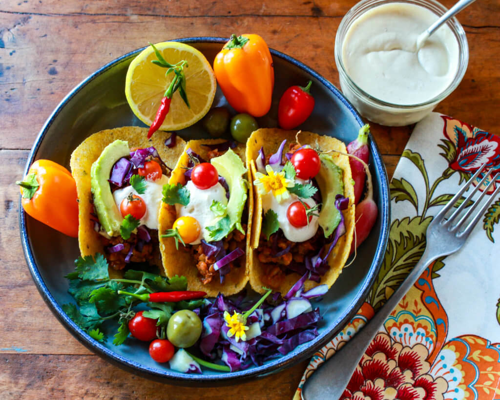 Spicy Lentil Tacos
