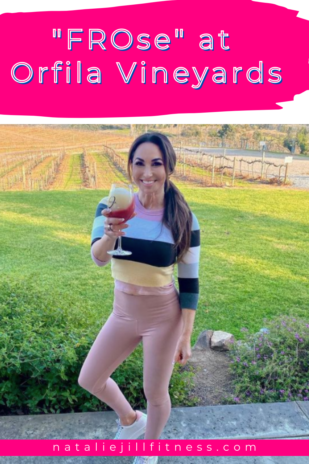Day Drinking and FROse at Orfila Vineyards in Escondido