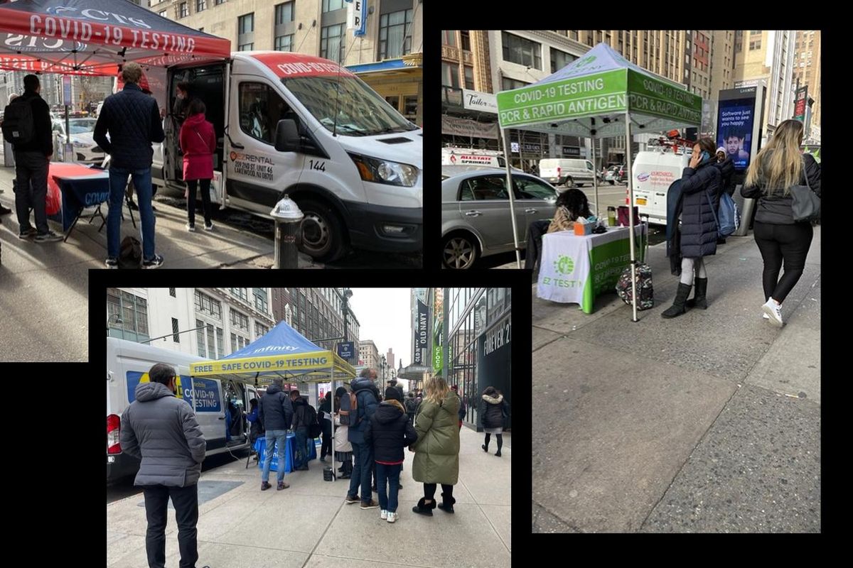 Officials Struggle to Regulate Pop-up Covid Testing Sites — and Warn Patients to Beware