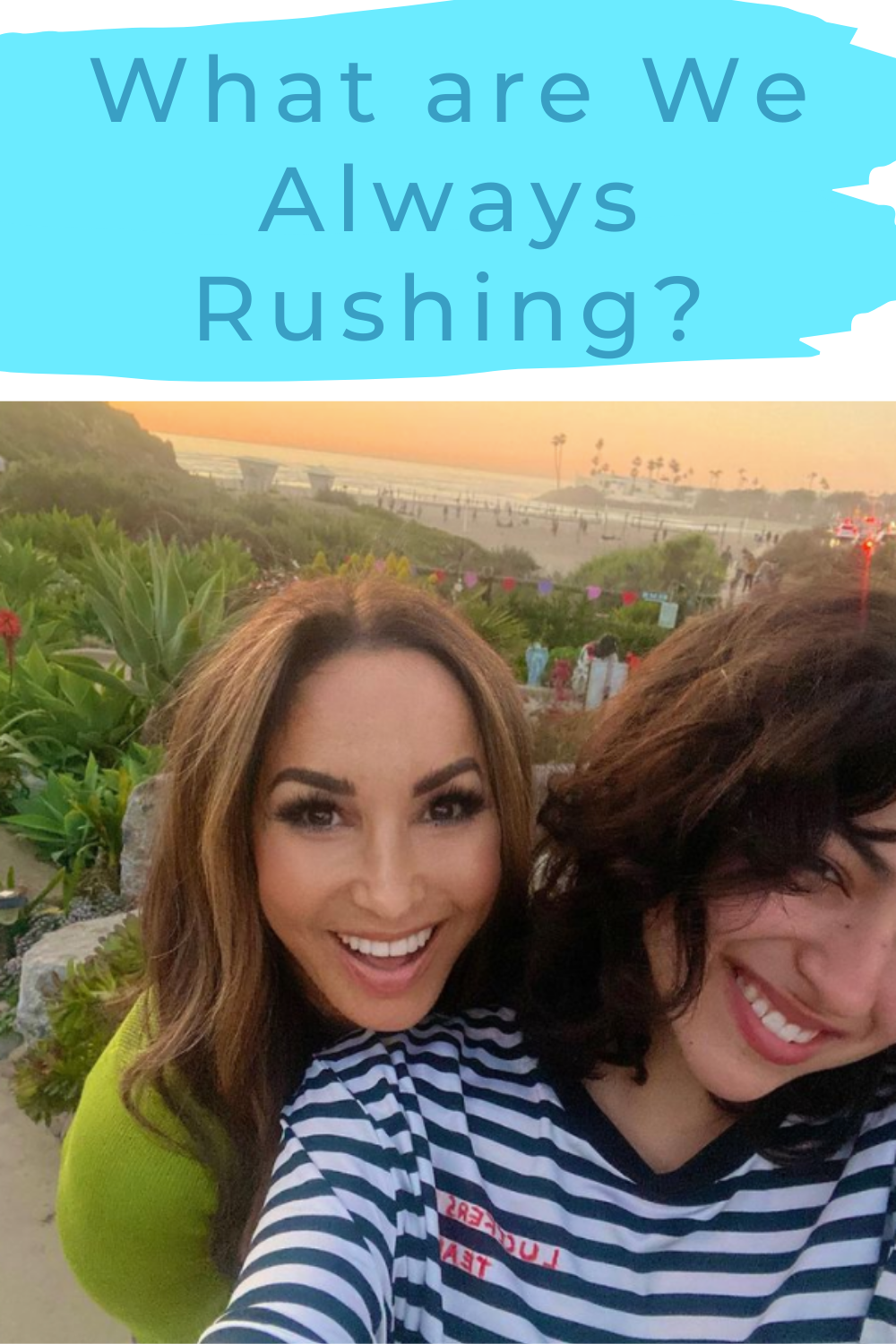 What Are We Always Rushing?