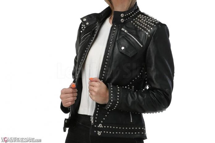 In What Way You Can Rock Women’s Studded Leather Jacket?