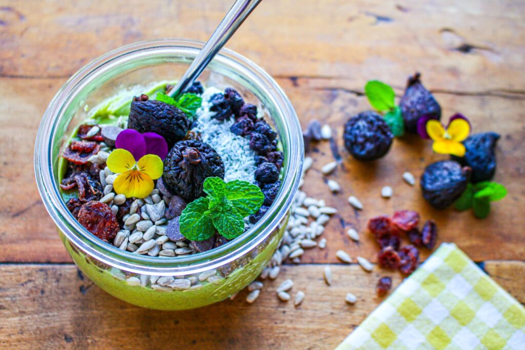 Trail Mix Smoothie Bowl