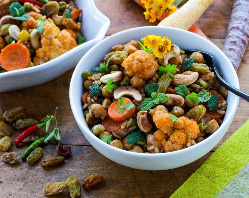 Easy Instant Pot Veggie Biryani