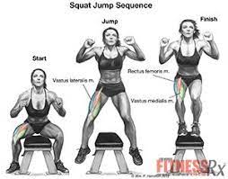 Get a Firm Butt and Thighs With Squat Jumps