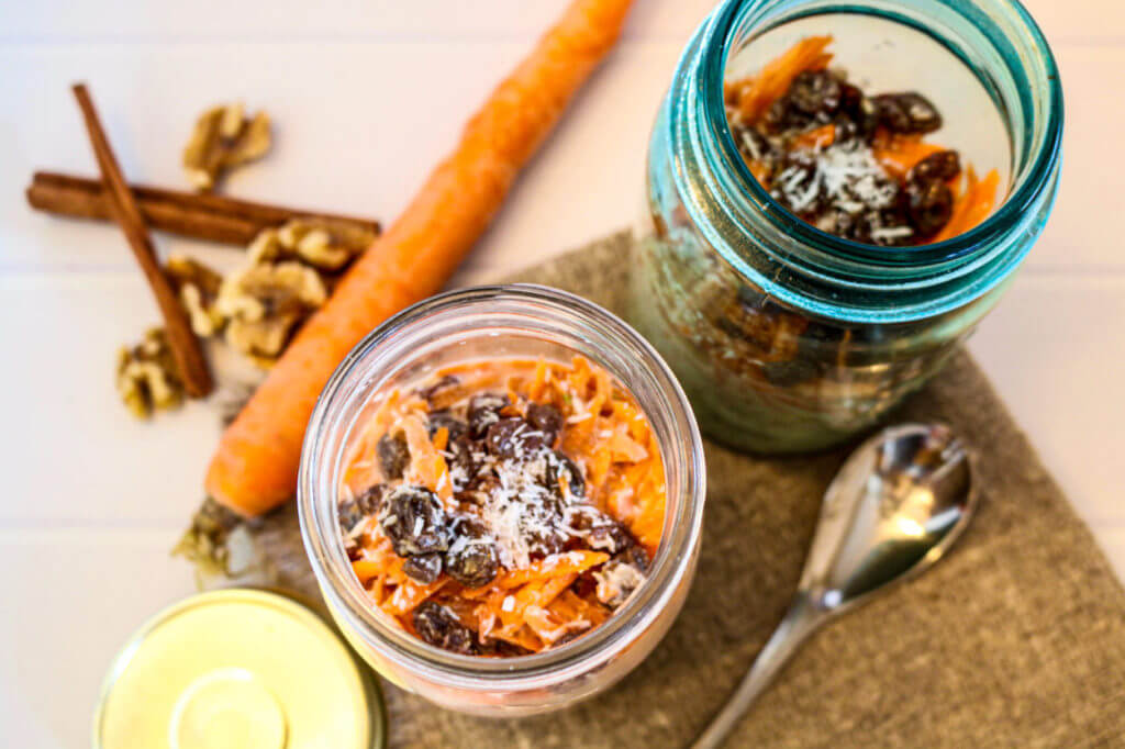 Carrot Cake Overnight Oats