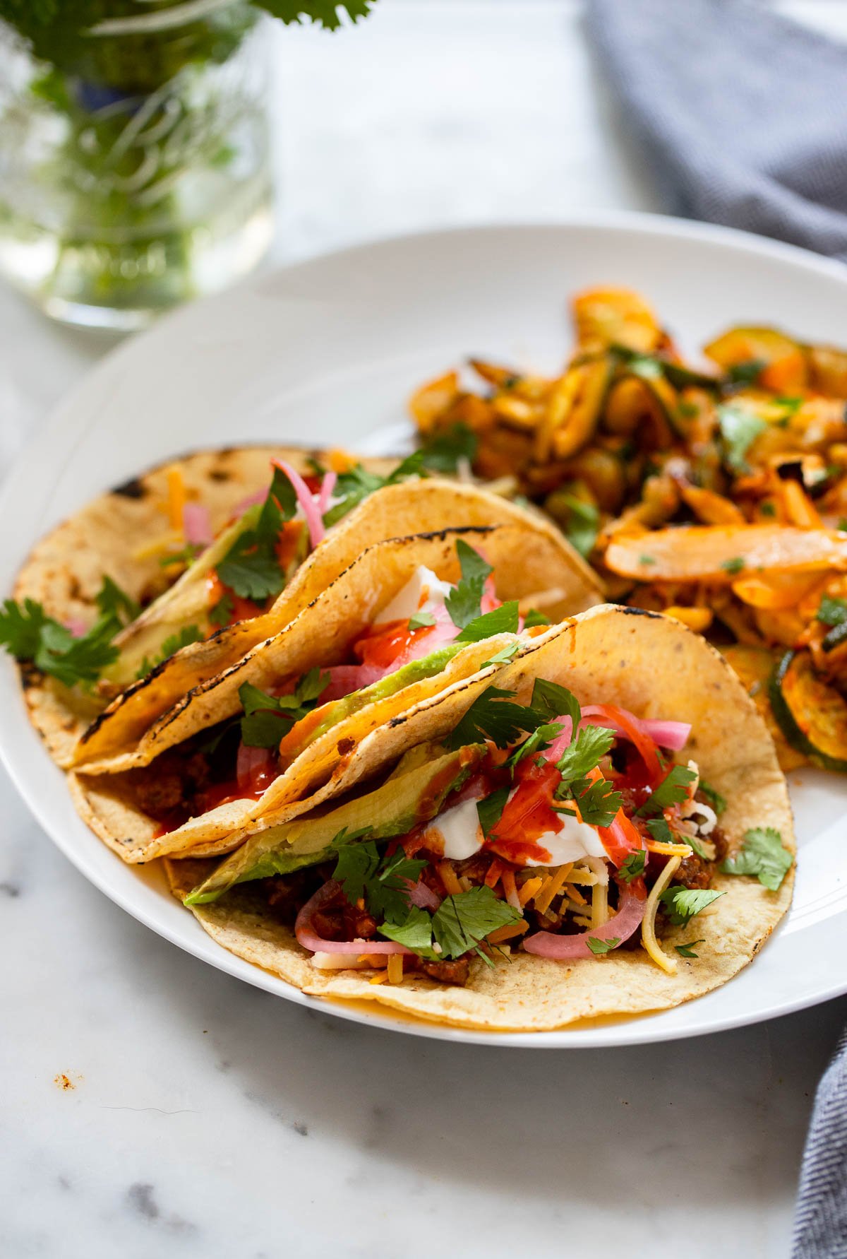 Easy Vegan Tacos with Seitan
