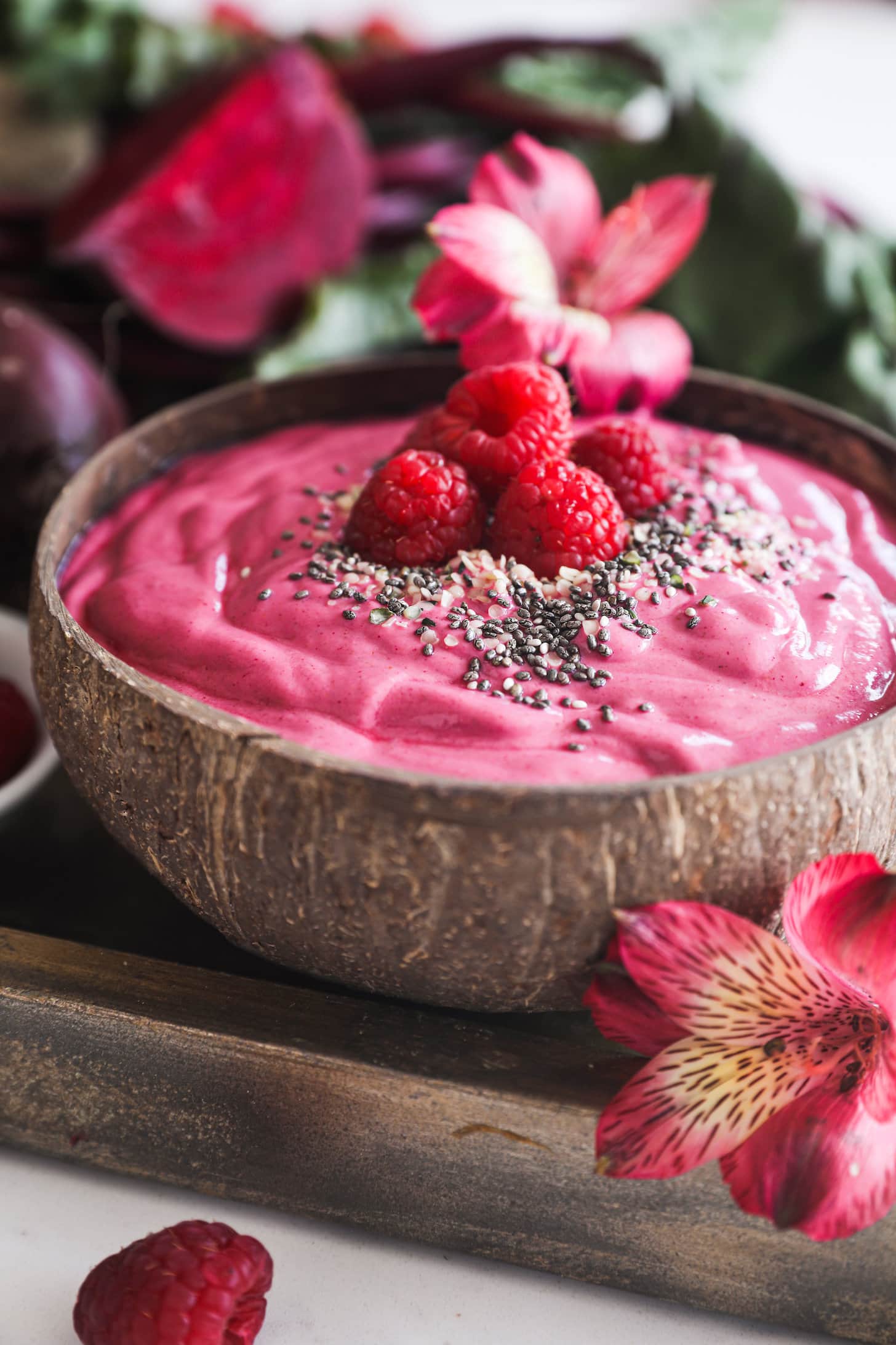Beet Berry Smoothie Bowl