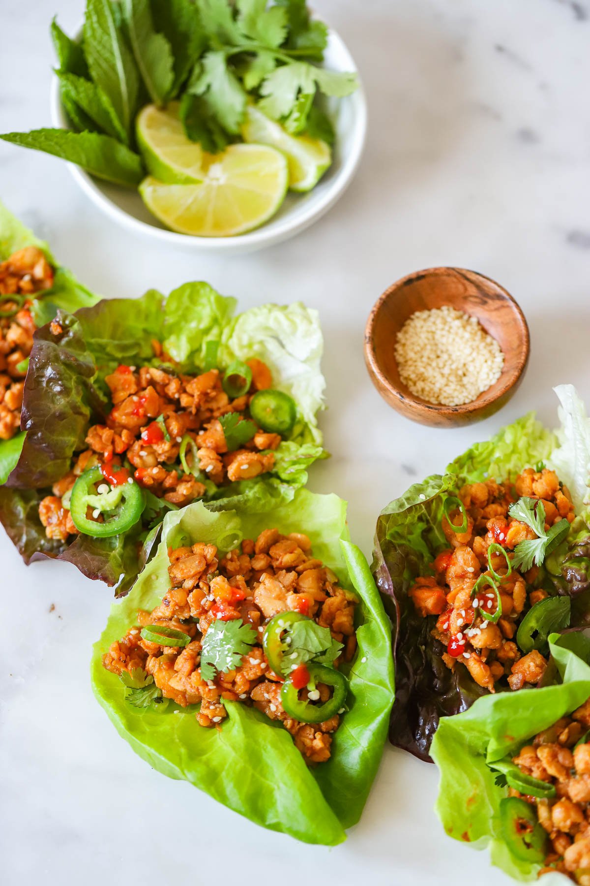 Vegan Lettuce Wraps