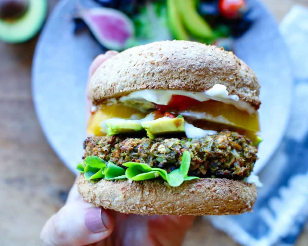 Edamame Grain Vegan Burgers