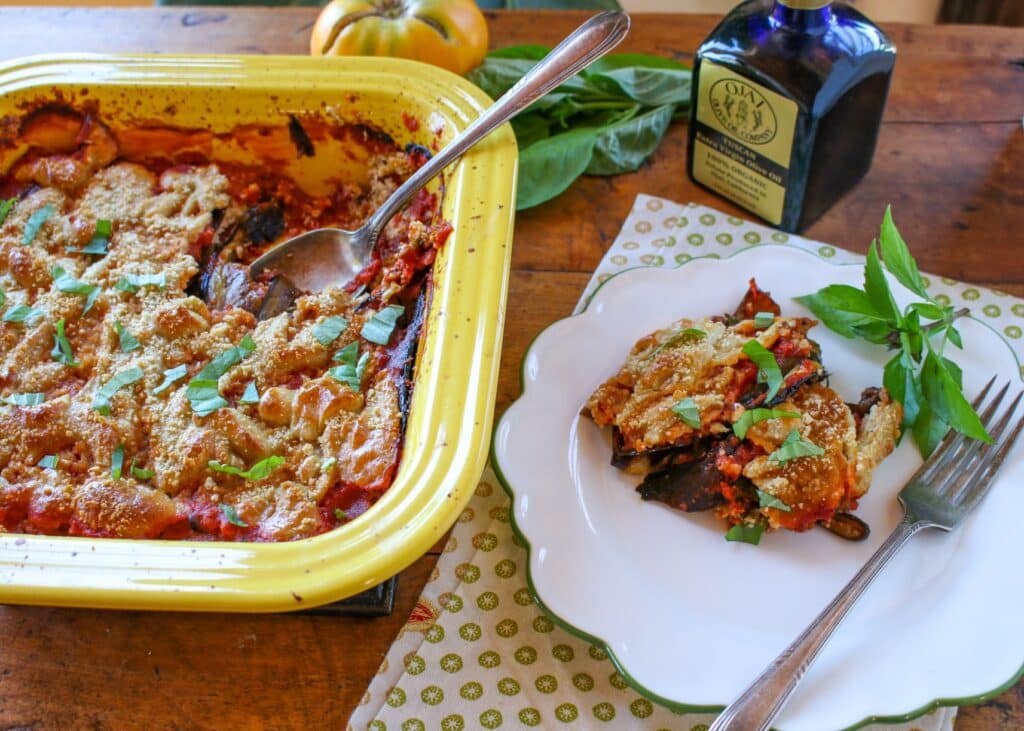 Easy Vegan Eggplant Parmigiana