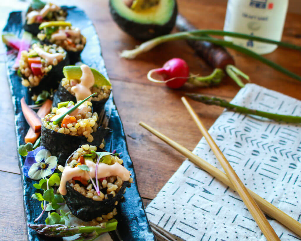 How to Make Veggie Sushi