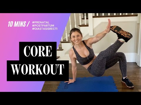 10-minute Postpartum Core Workout