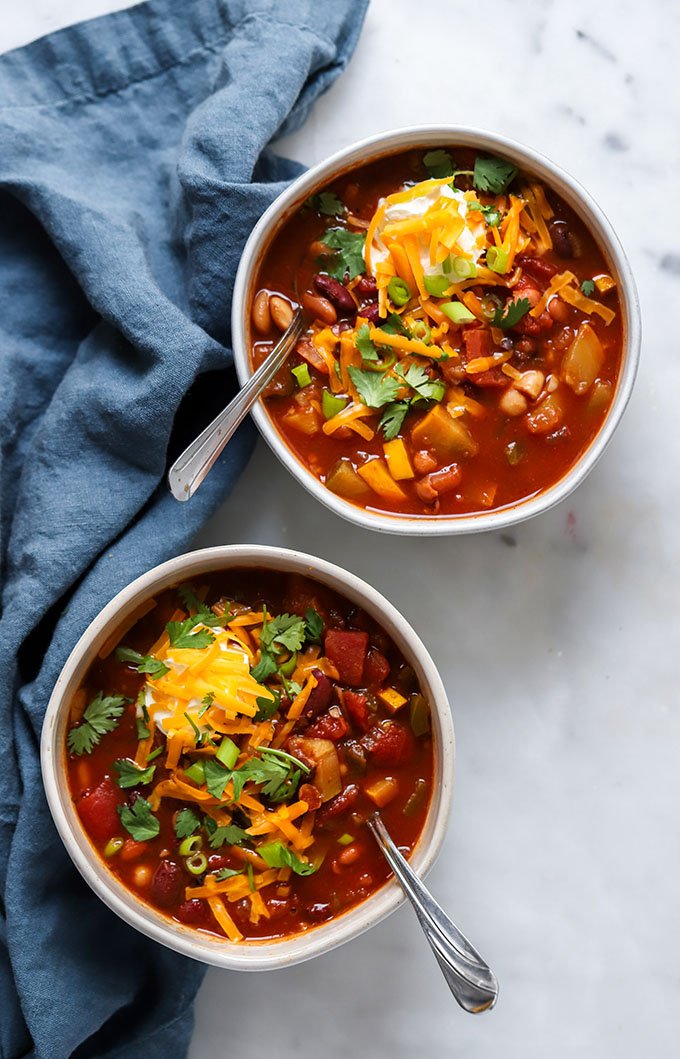 Vegan Slow Cooker Chili