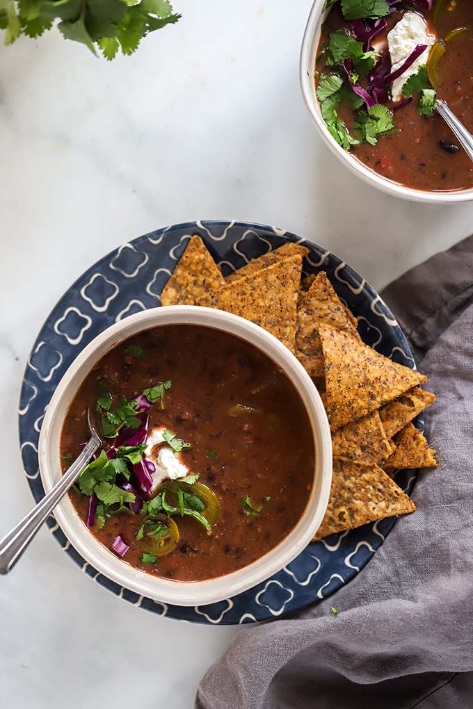 Vegan Black Bean Soup