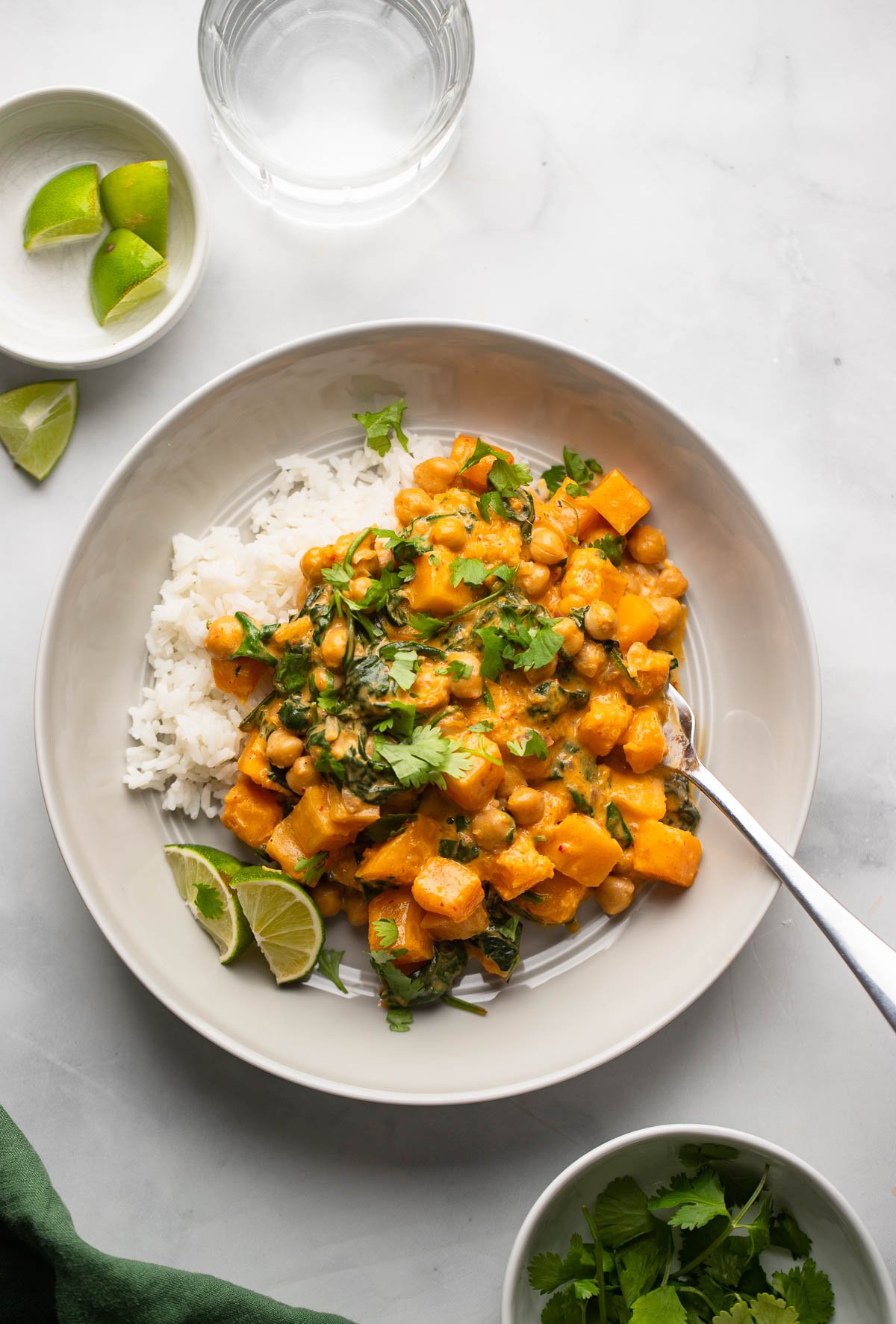 Chickpea and Butternut Squash Curry