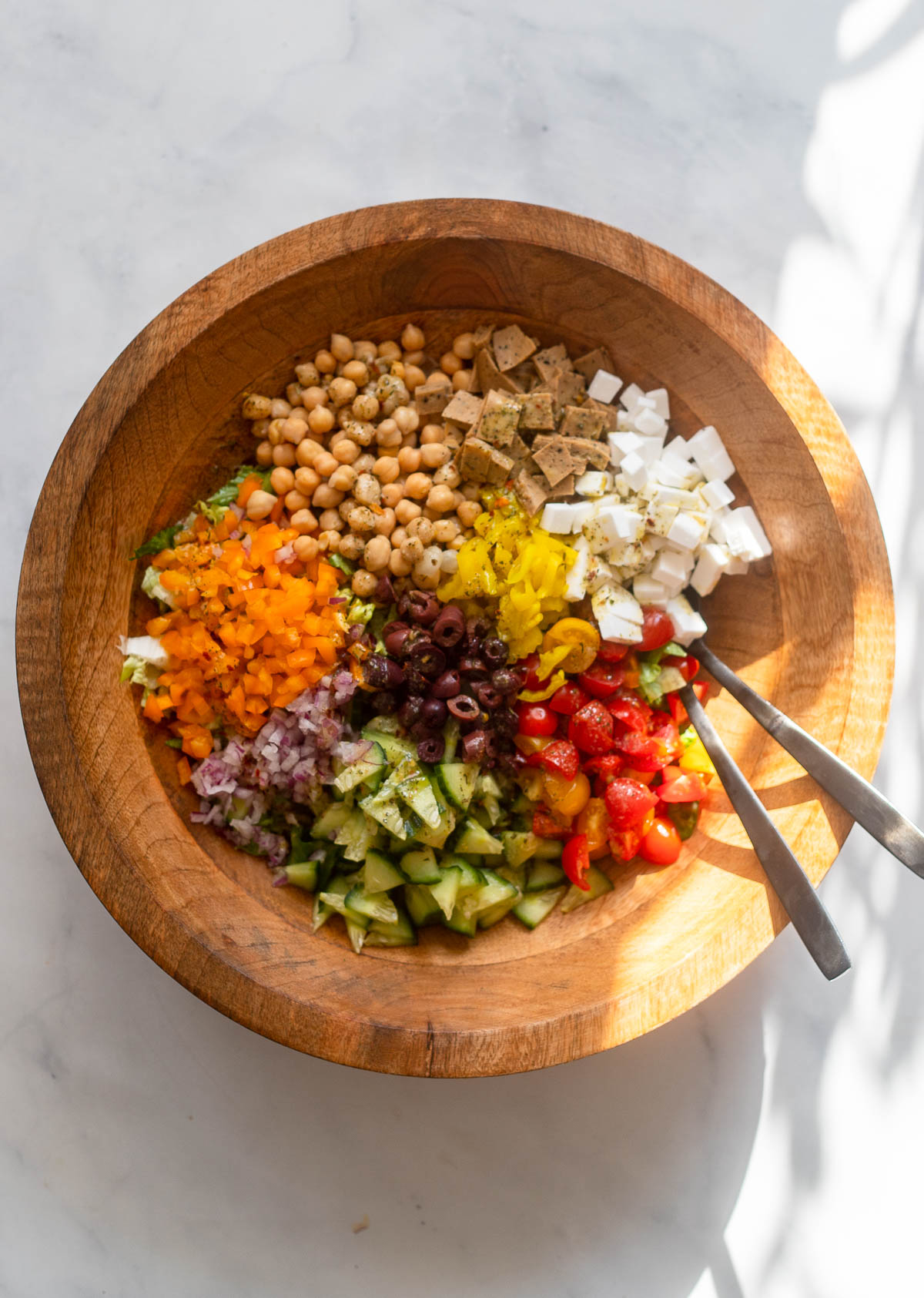 Vegan Italian Chopped Salad