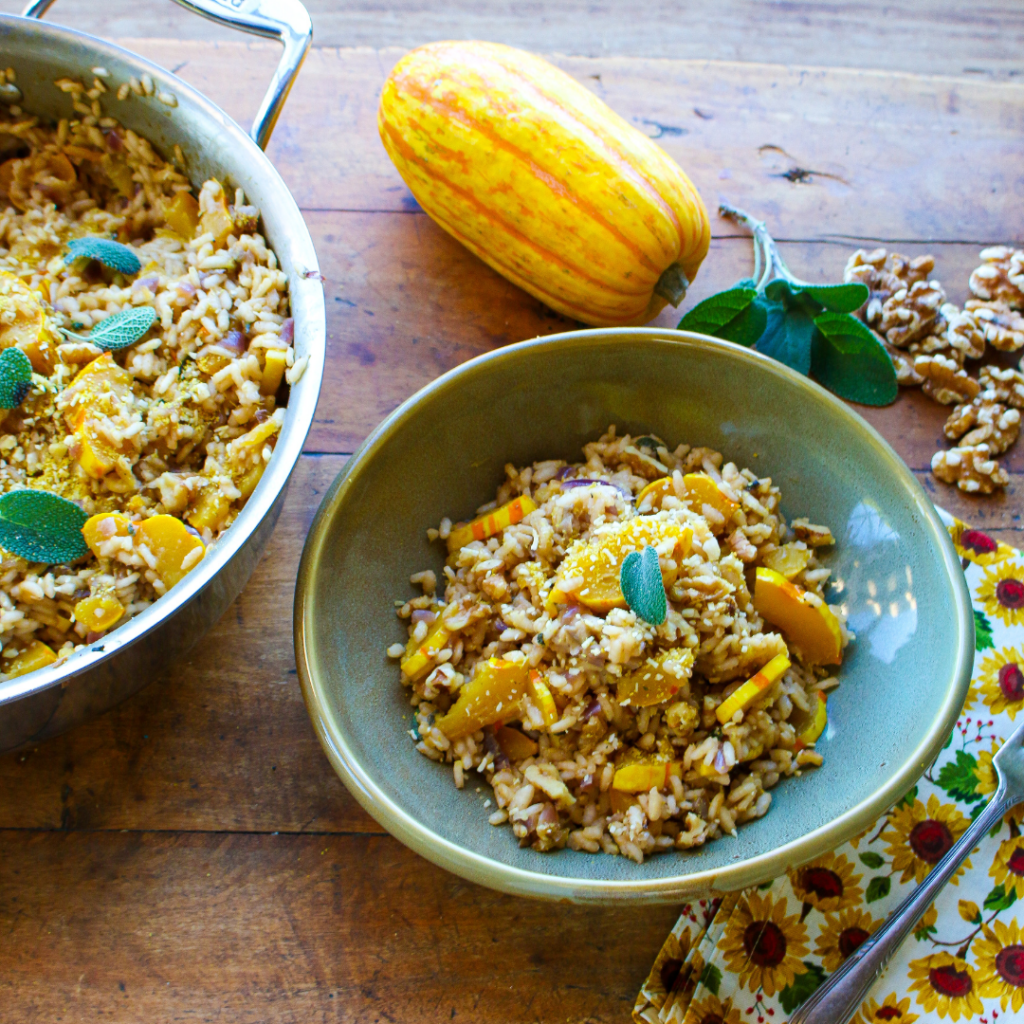 Delicata Squash Risotto