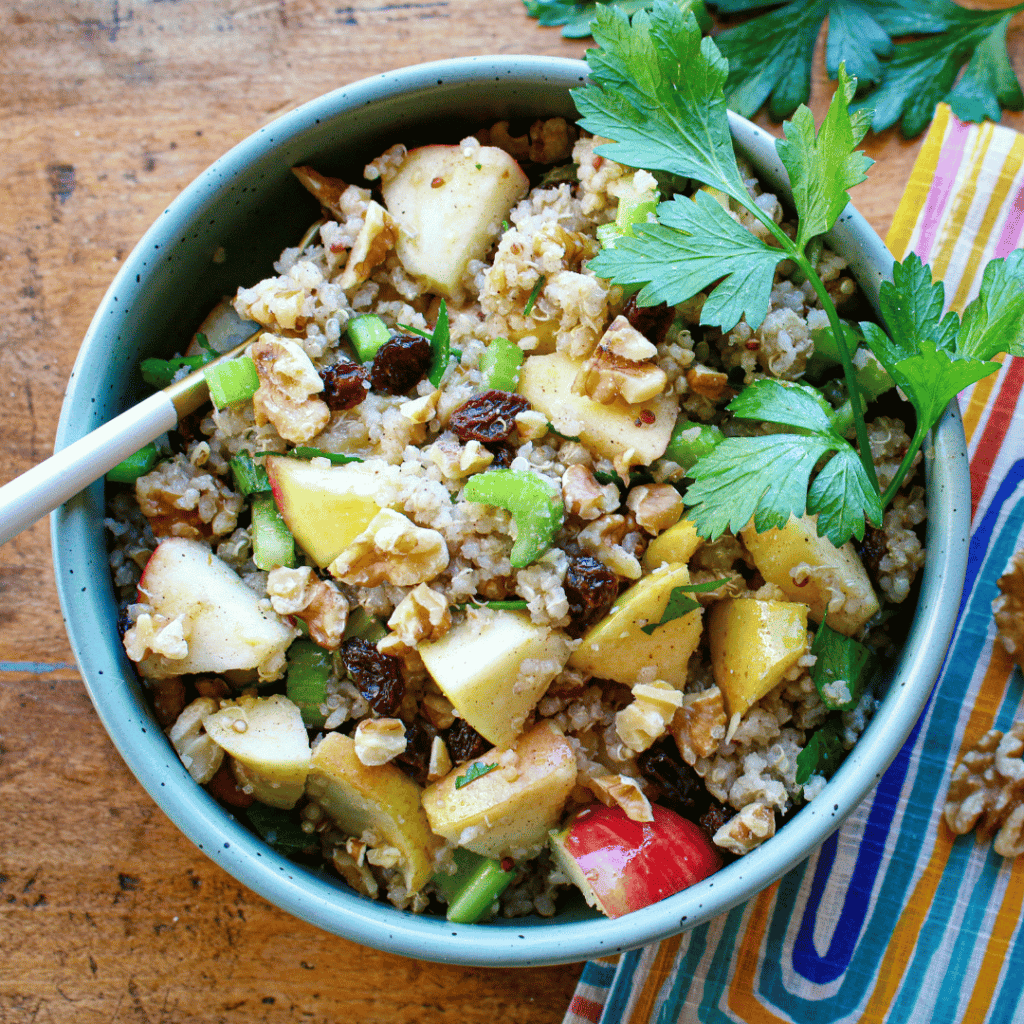 Quinoa Apple Waldorf Salad