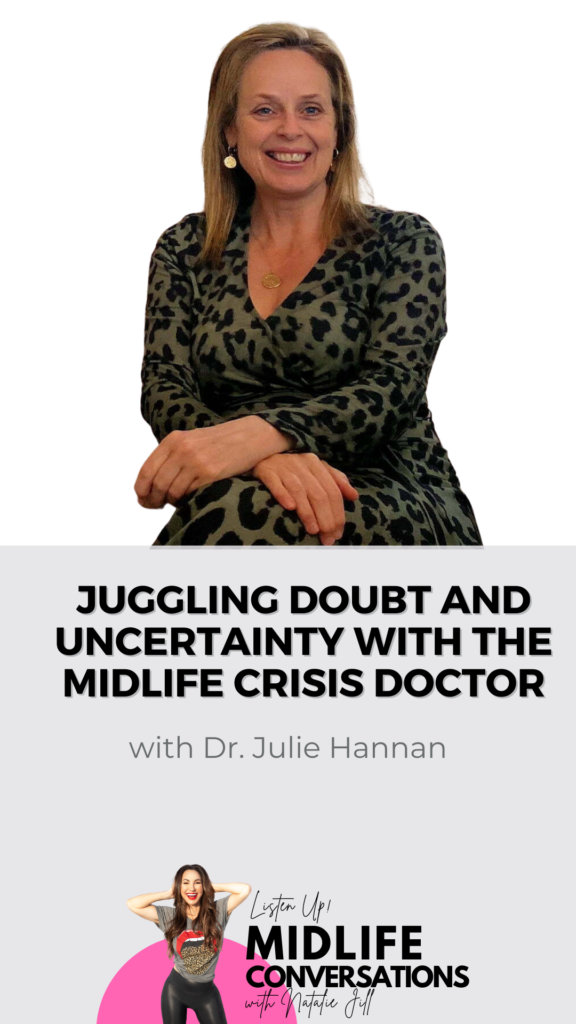 Juggling Doubt and Uncertainty with the Midlife Crisis Doctor Dr. Julie Hannan