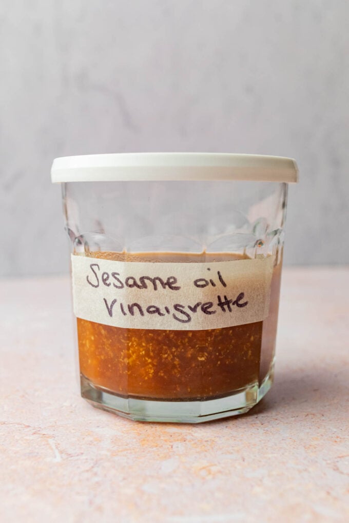 Sesame Dressing with Ginger and Lime (5 min!)