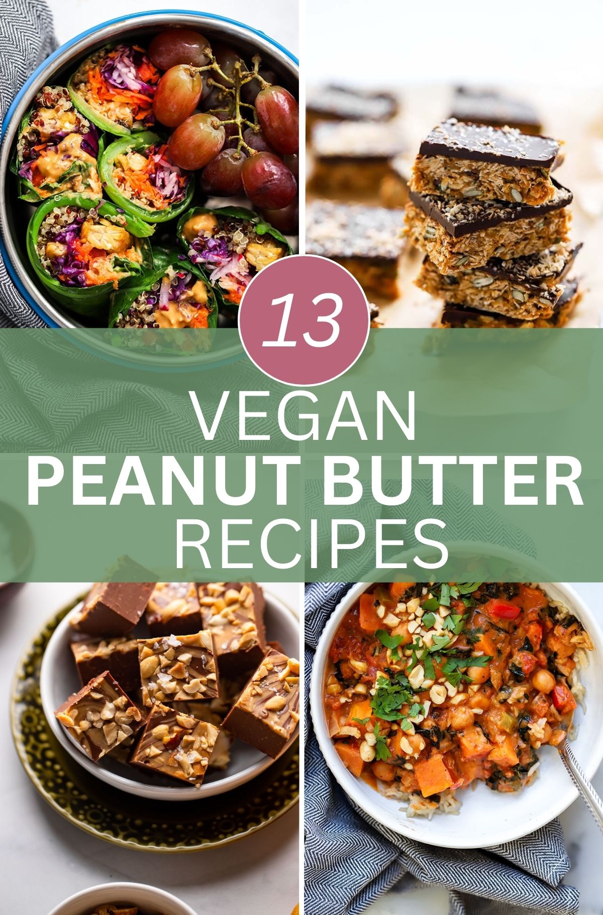 13+ Healthy Vegan Peanut Butter Recipes