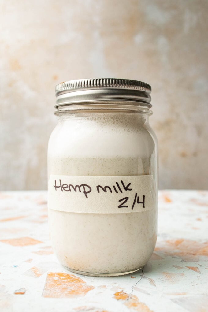 Nourishing Hemp Seed Milk Recipe