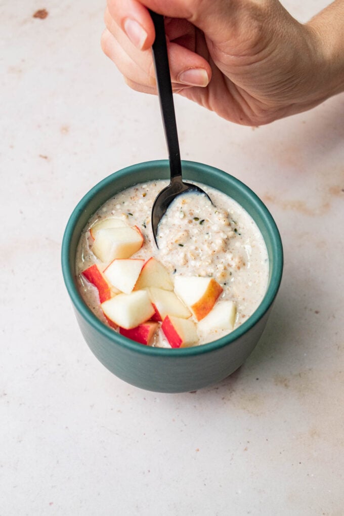 High Protein Overnight Oats (vegan!)