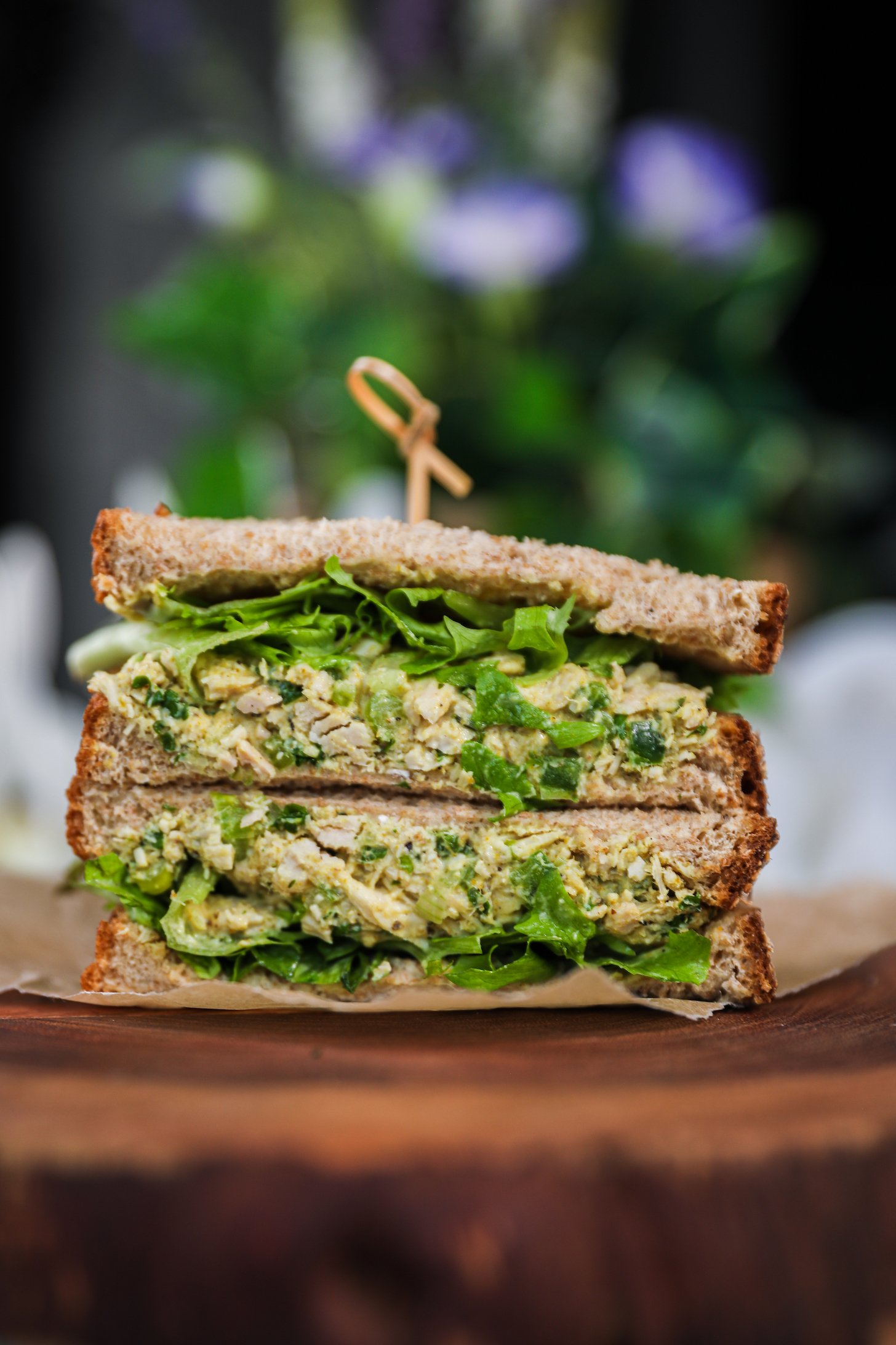 The Best Curried Canned Tuna Sandwich