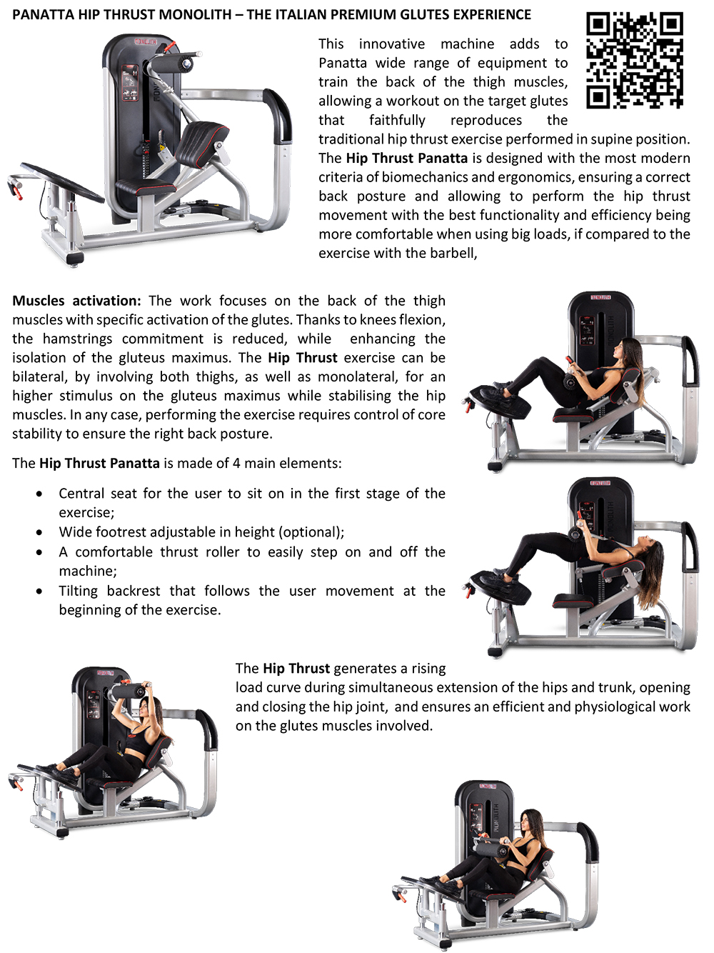 PANATTA HIP THRUST MONOLITH