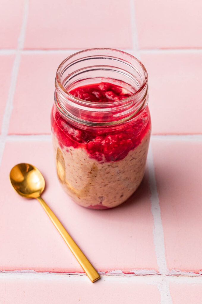 High Fiber Steel Cut Overnight Oats