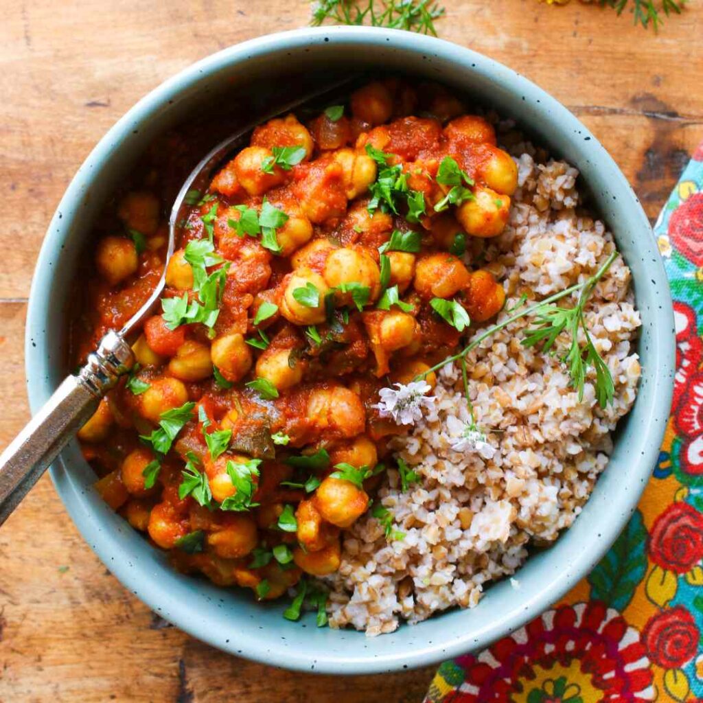 Instant Pot Chickpea Curry Evesfit
