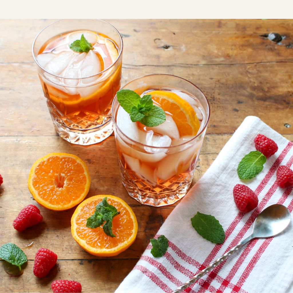 Cranberry Iced Green Tea