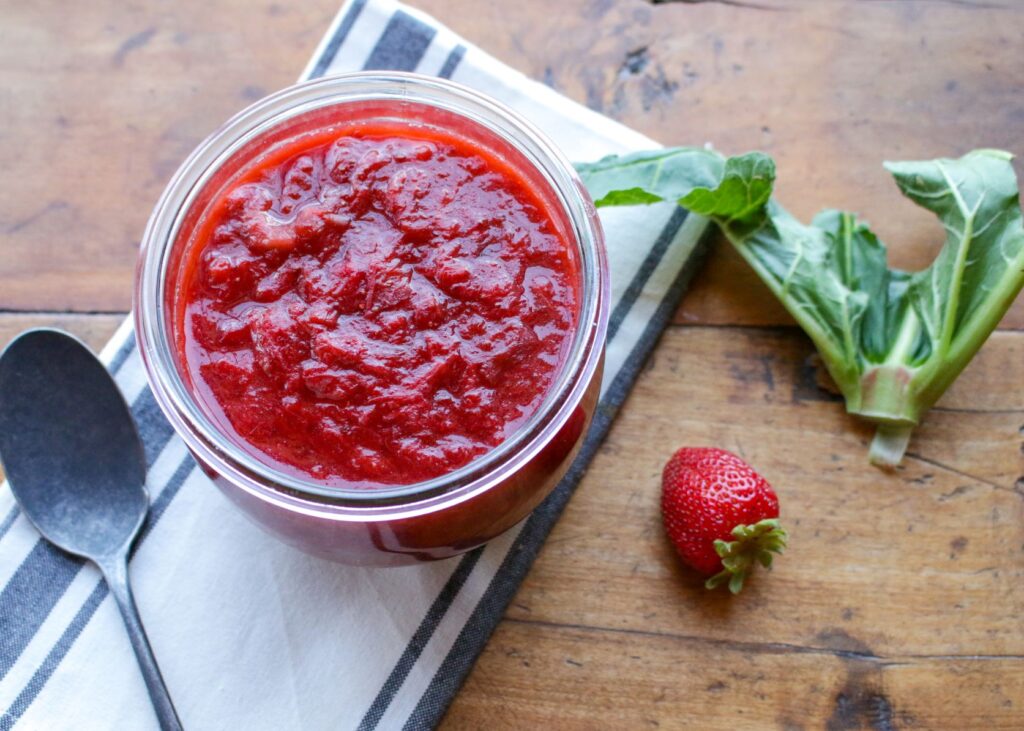 Strawberry Rhubarb Sauce