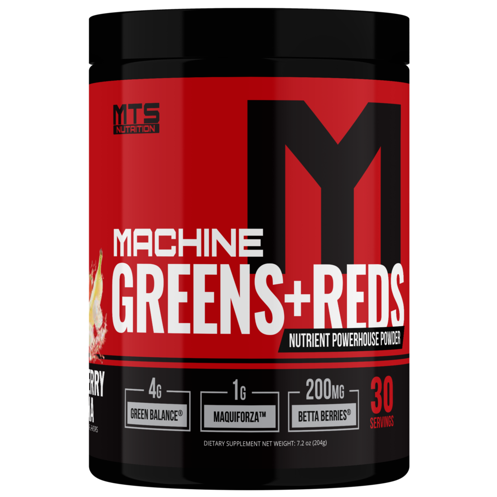 MACHINE GREENS + REDS