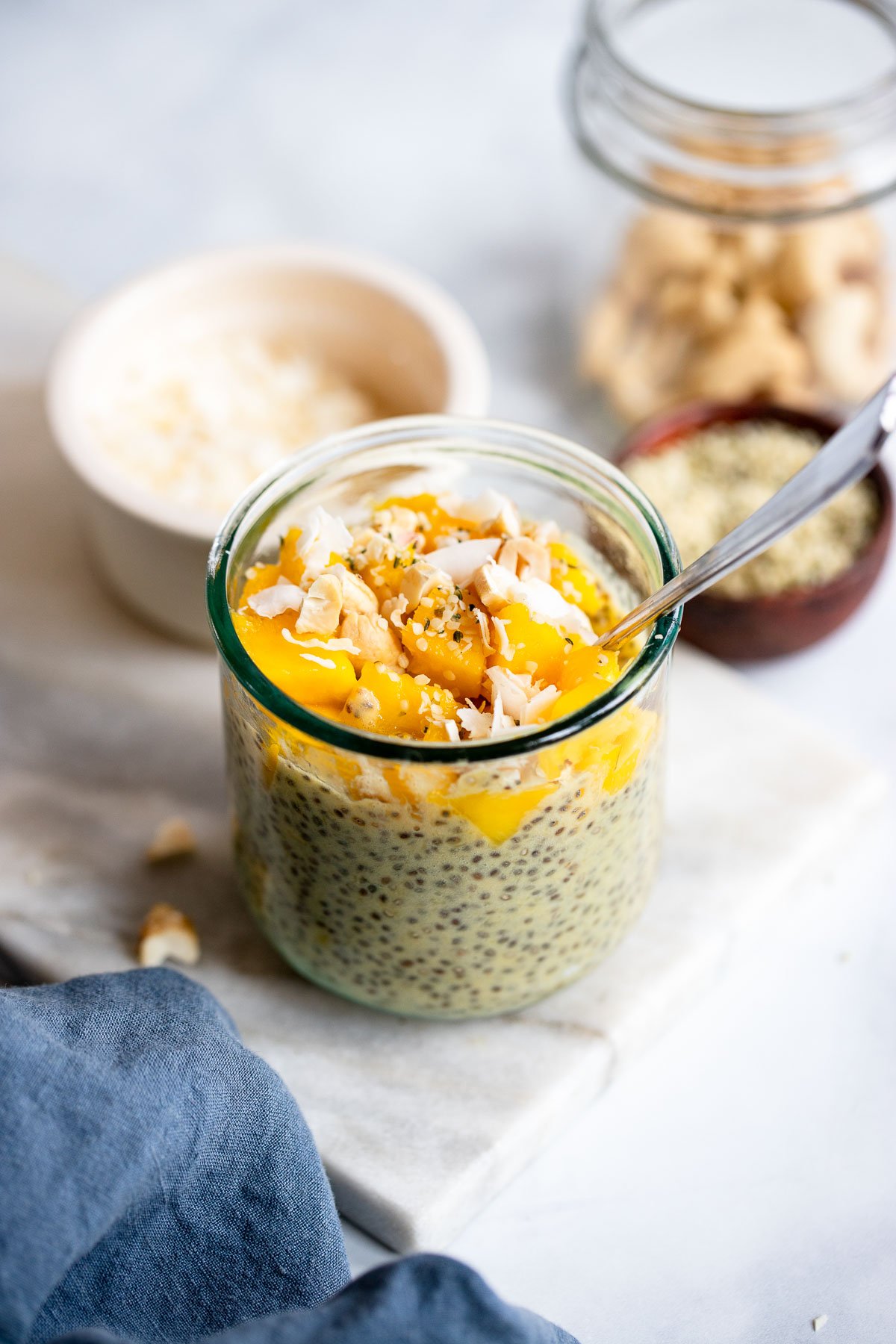 Mango Chia Pudding