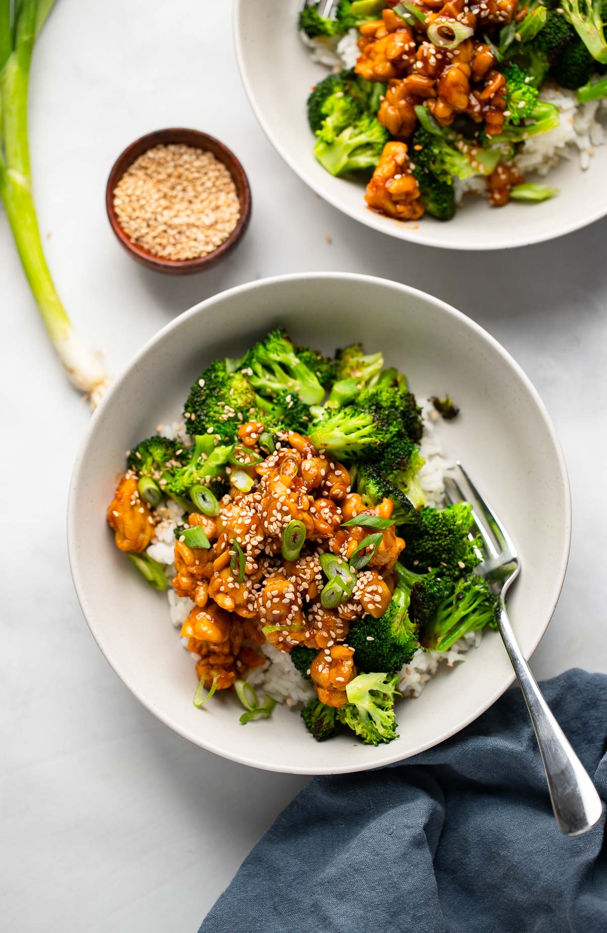 Sticky Tempeh Bowl