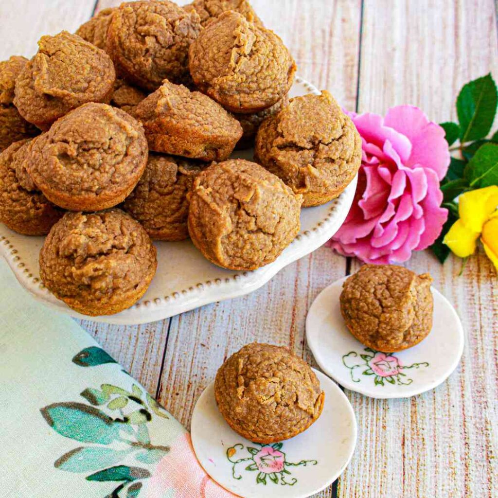 Baby Berry Oat Flour Muffins