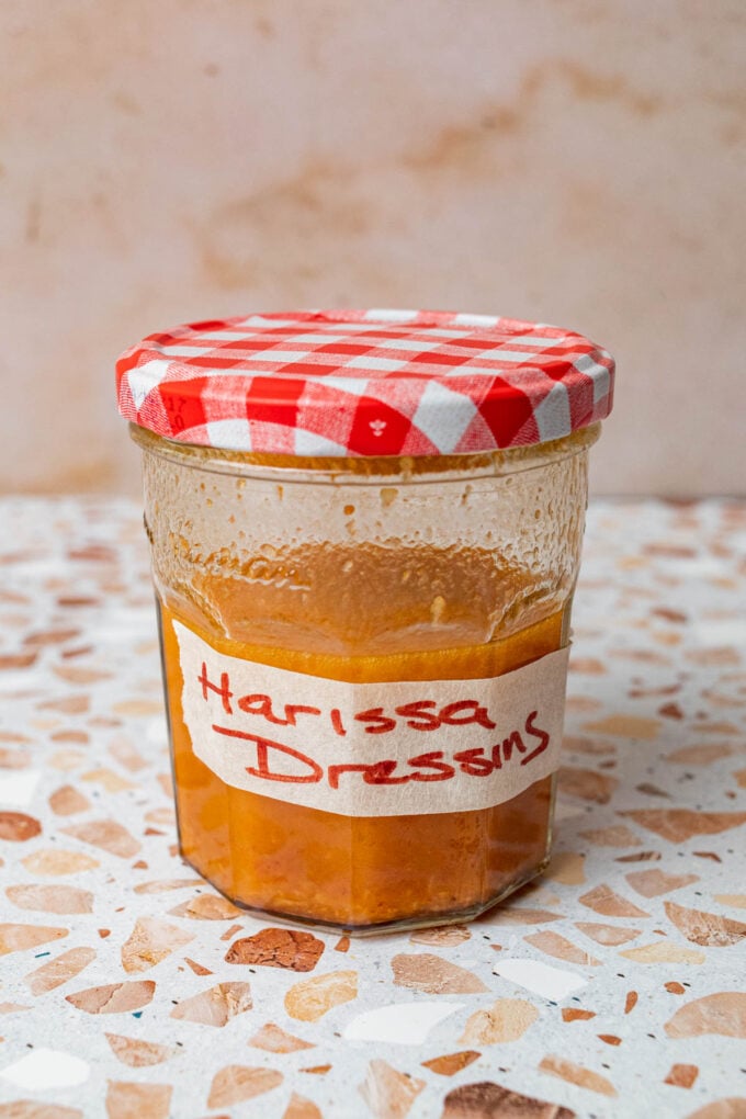 3 Minute Tangy Harissa Vinaigrette