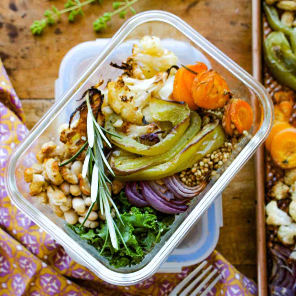 Mediterranean Vegan Meal Prep