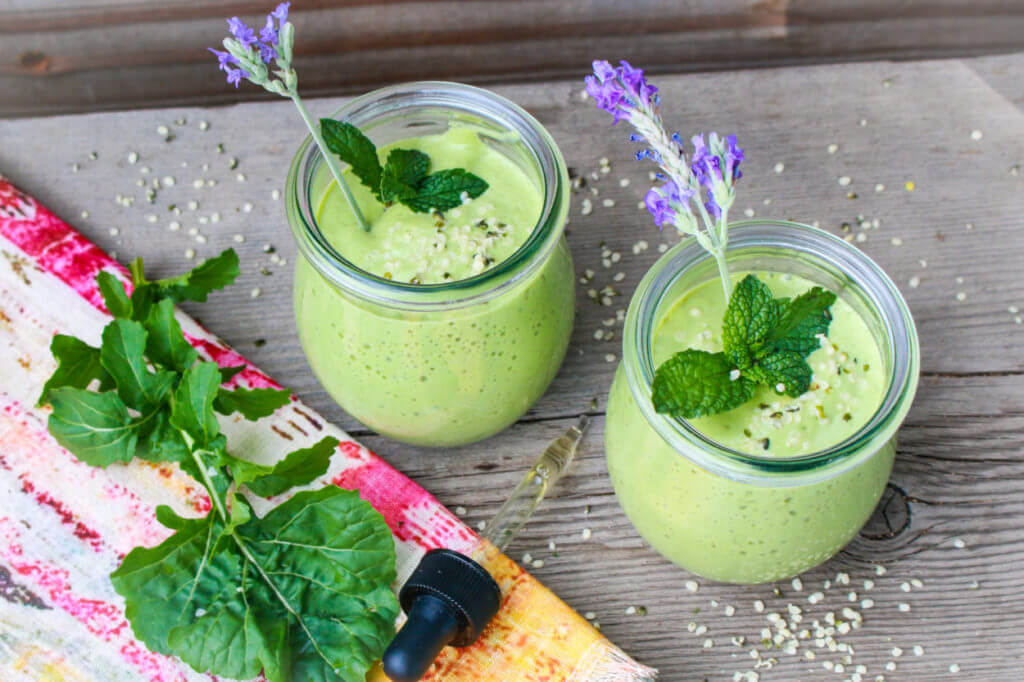 CBD Green Smoothie