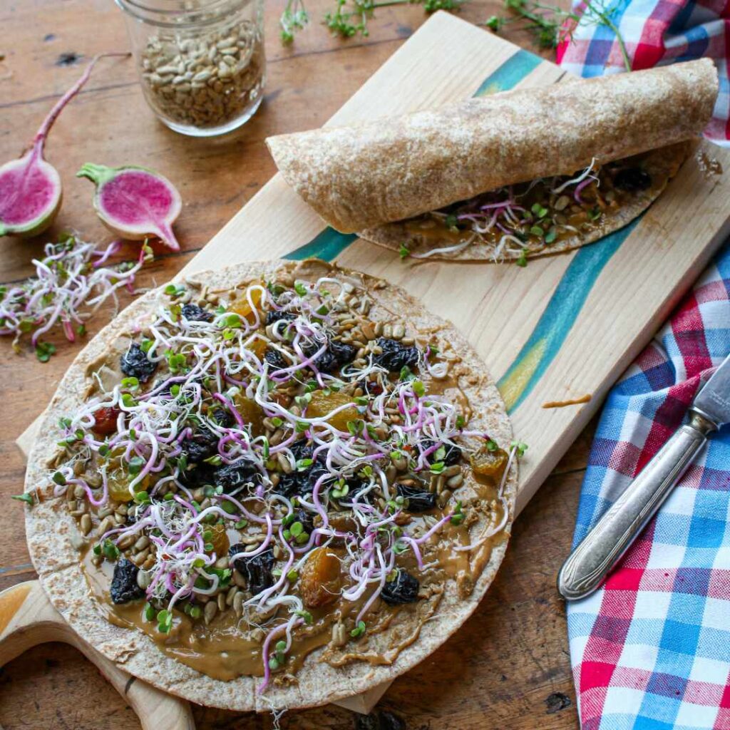 Best Sunflower Seeds Sandwich Wraps