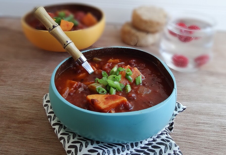 Smoky Sweet Potato Chili