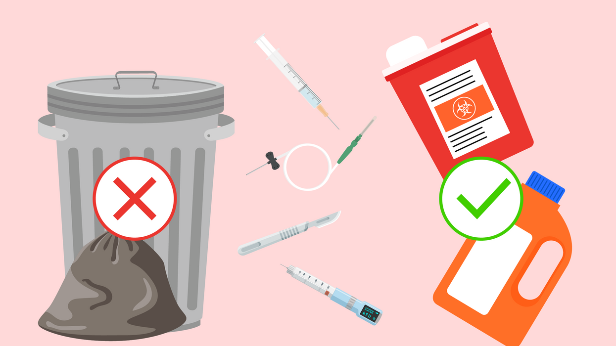 Desecho de objetos cortopunzantes 101